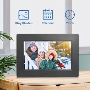 Digital Labs K101 7" Digital Photo Frame in Black
